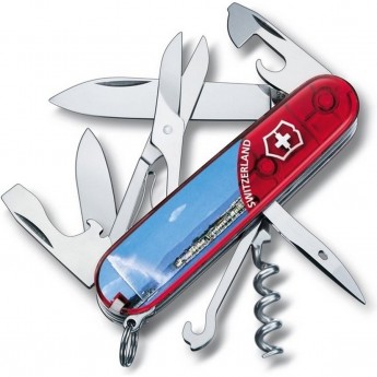 Нож перочинный VICTORINOX CLIMBER GENEVE 1.3703.TE4