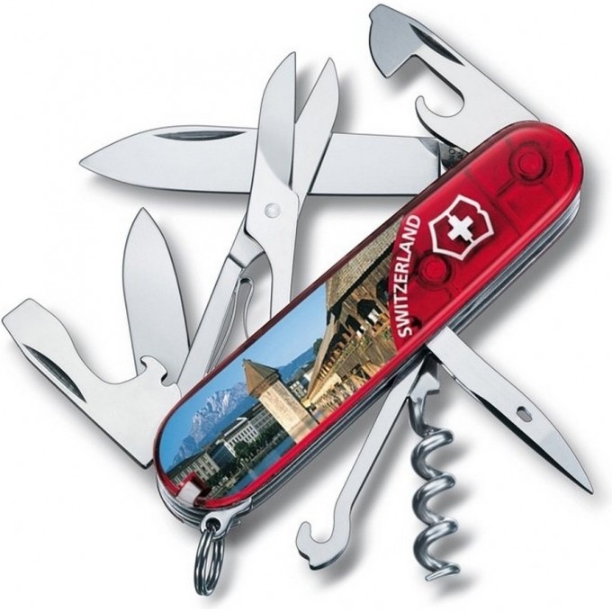 Нож перочинный VICTORINOX CLIMBER LUZERN 1.3703.TE1